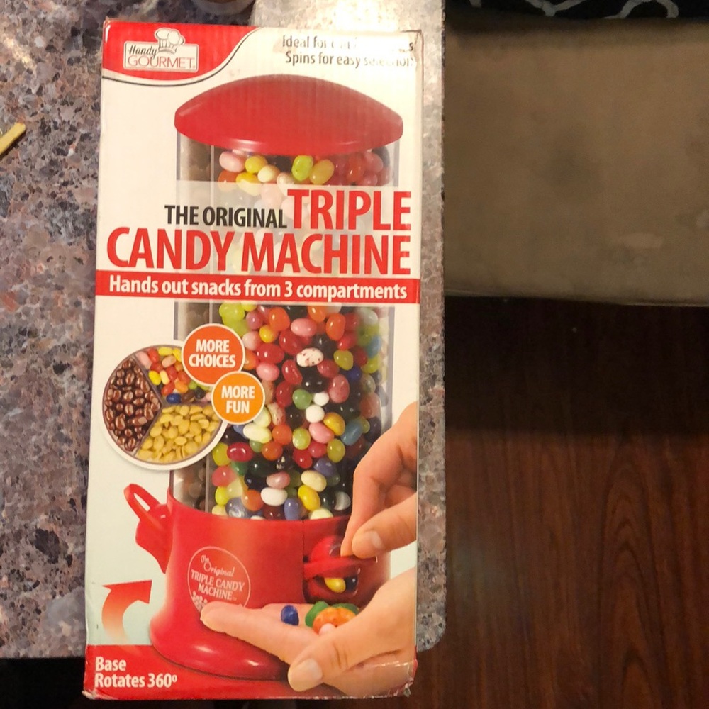 THE ORIGINAL TRIPLE CANDY MACHINE.